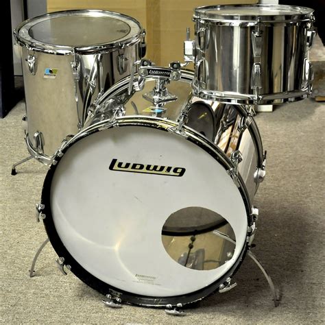 70s Stainless Drums Studio Ludwig Drums Stainless Steel Drum Drum