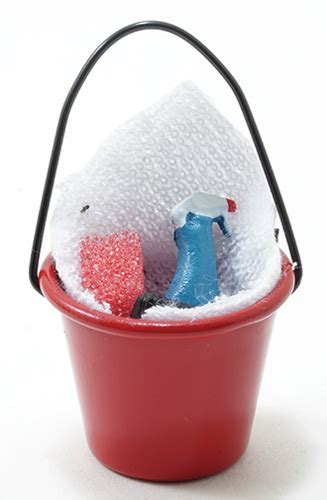 Im65289 Soap Bucket With Scrub Brush Cleaner And Sponge