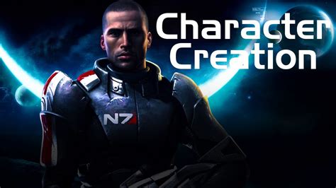 Mass Effect 3 Gameplay Full Character Creation Options Youtube