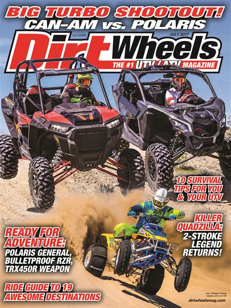 Dirt Wheels Table Of Contents July 2017 Dirt Wheels Magazine