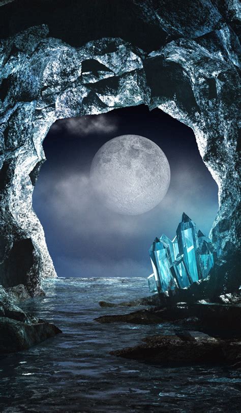 Cave Of Crystals Naica Chihuahua Mexico Beautiful Moon Nature