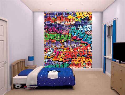See more of graffiti 4 bedroom on facebook. XL Graffiti Wallpaper Mural For Children Walltastic