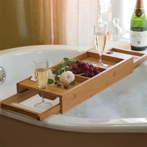 Holz badewanne badezuber 178x87cm inkl ablaufhahn. Badewannenablage Deko Badezimmer Ideen ablage badewanne ...