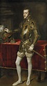 Felipe II en armadura (Tiziano, 1551) Mary I Of England, Queen Of ...