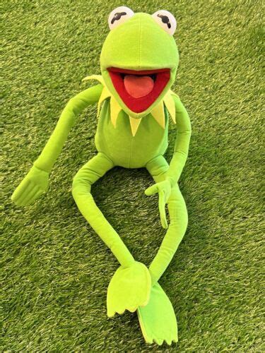 Vintage Kermit The Frog Jim Hensons 14muppets Plush Stuffed Animal