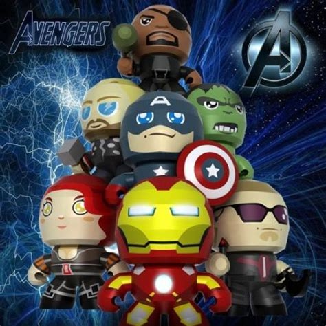 From The China Paper Model Alliance Comes Seven Marvel Avengers Paper