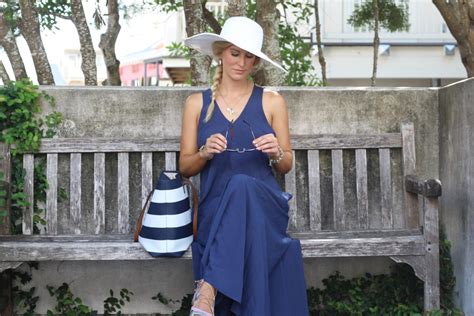 Blue Waves Maxi Peachfully Chic
