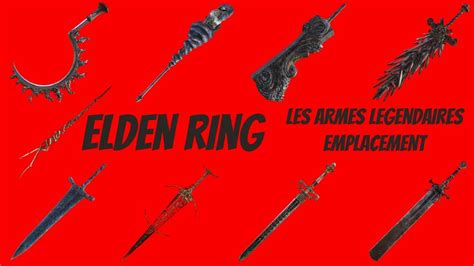 Les Armes L Gendaires Elden Ring Youtube