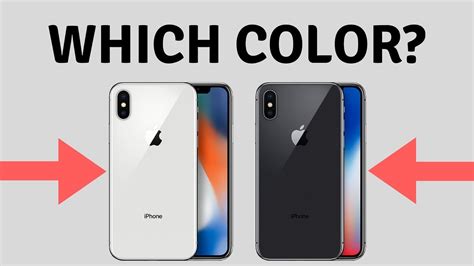 Iphone X Color Choice Which Is Best Iphone X Color Comparison