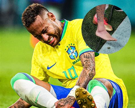 Neymar Se Lesiona El Tobillo En Debut De Brasil En Qatar Video