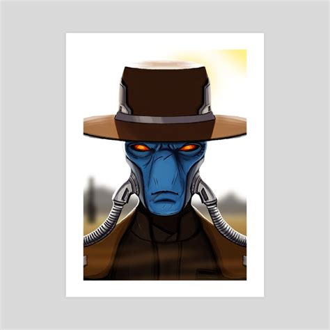 Cad Bane An Art Print By Jakub Polách Inprnt