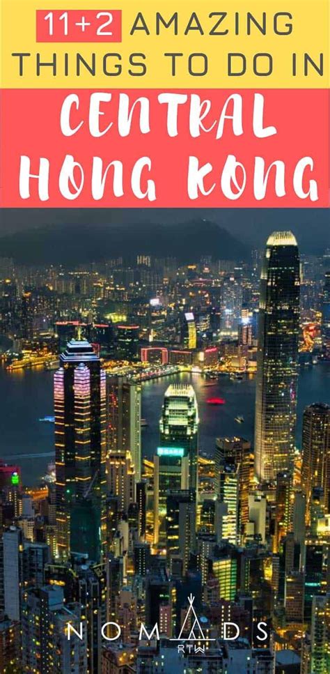 The Hong Kong Skyline With Text Overlay That Reads 12 Amazing Things To