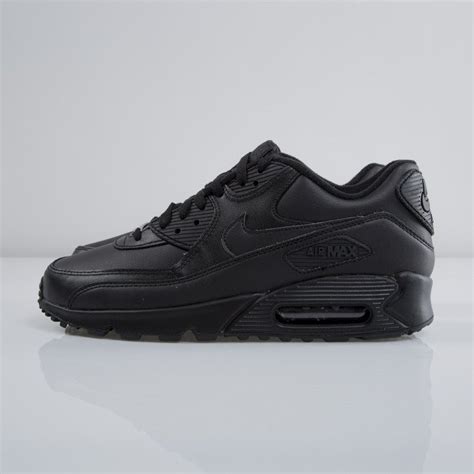 Nike Air Max 90 Leather Black Black 302519 001