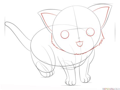 From talking cats to cat ears and adding nyan to everything they say, there's an abundance of these furry creatures. How to draw an anime cat | Super Coloring