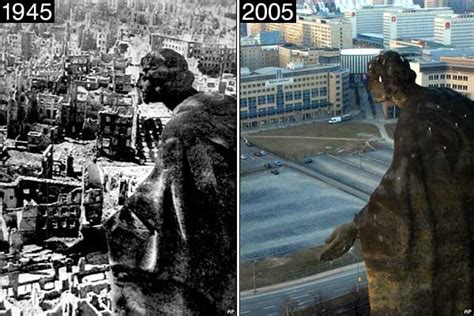 A view of dresden after the allies' bombing 1945.credit.foto frost/ullstein bild, via getty images. Dresden before and after. The carpet bombing of Dresden is ...