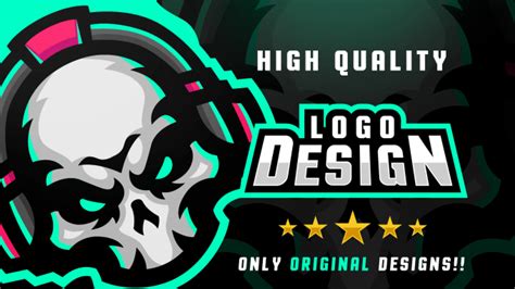 Design A Original Esport Gaming Twitch Mascot Logo By Vectordesigns