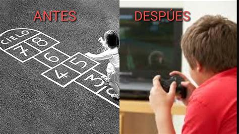 Los Juegos Antes Y Despues Youtube