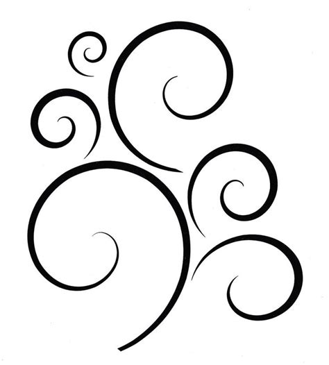 Simple Swirl Pattern Clipart Best