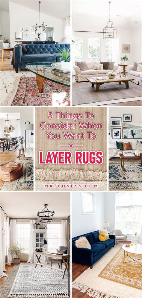 5 Things To Consider When You Want To Layer Rugs