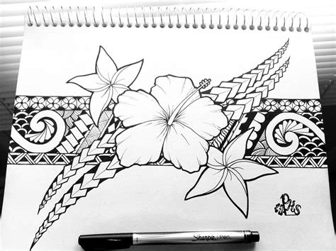 Samoan Hibiscus Tattoo Designs Best Tattoo Ideas