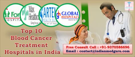 Top Blood Cancer Treatment Hospitals In India Indian Med Guru