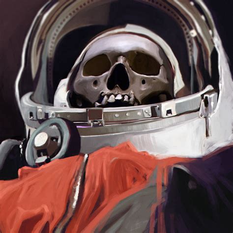 Astronauts Skull By Tamarahater On Deviantart