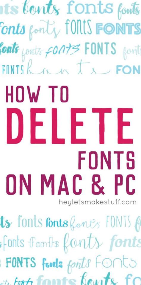 19.04.2010 · this video shows you how to delete some stuff on your computer without downloading stuff like desktop cleaner etc.the onlythings i used in this video is:a. How to Delete Fonts | Fonts, Cricut fonts, Graphic design ...