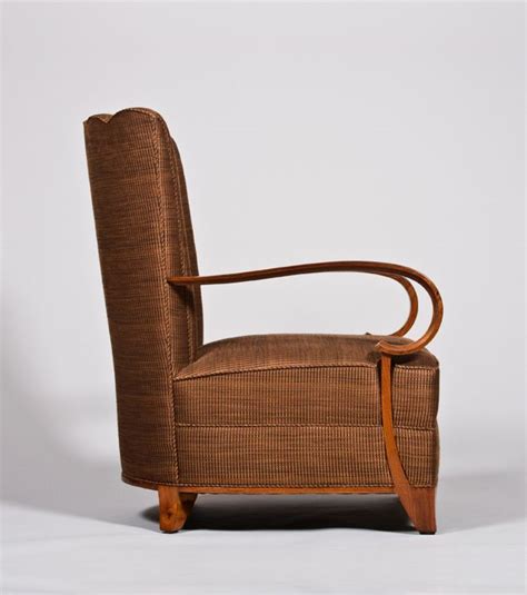 Dominique Pair Of High Backed Armchairs 1361 — Calderwood Gallery