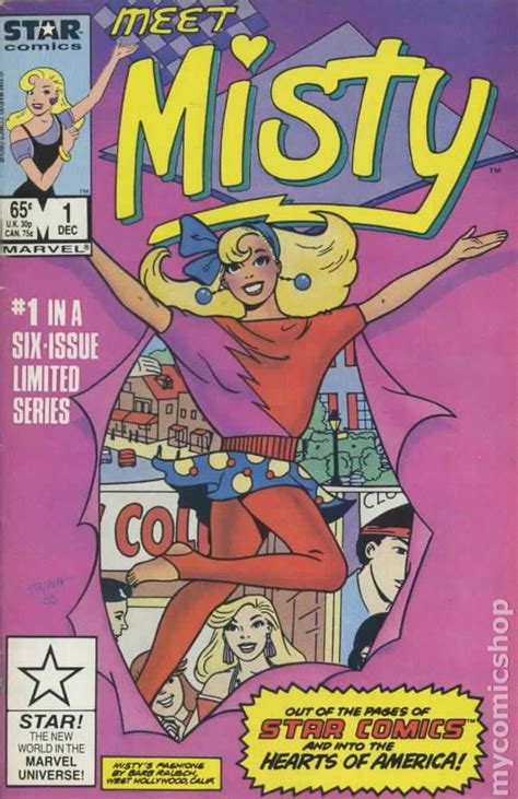 Meet Misty 1985 Marvelstar Comics Comic Books