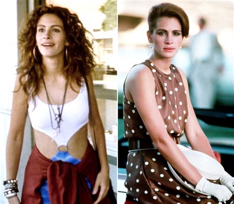 Julia Roberts In Pretty Woman Movie Makeovers Memorable Drab To Fab