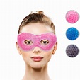 Gel Eye Mask with Eye Holes- Hot Cold Compress Pack Eye Therapy ...