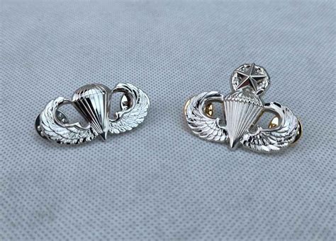 Promo Reproduction Two Us Military Parachutist Badge Us Jump Wings