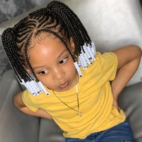 Hence keep reading and check out which are the latest short haircuts for kids you like and will suit them the. 10 Best Braided Hairstyles For Kids With Beads - CRUCKERS