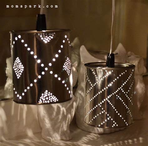 Diy Quart Tin Can Punch Lanterns Mom Spark Mom Blogger