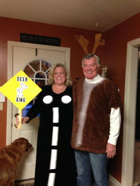 Couples Halloween Costume Deer In Headlights Fun And Easy Couple