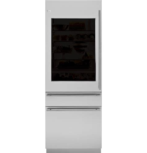 How to repair double door refrigerator cooling problem free frost fridge gas charging double door refrigerator. ZIK30GNZII - Monogram 30" Integrated Glass-Door ...