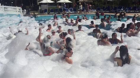 Pool Foam Party In Cuba YouTube