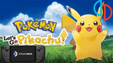 Pokémon Lets Go Pikachu Steam Deck Gameplay Yuzu 3060fps Mod Youtube