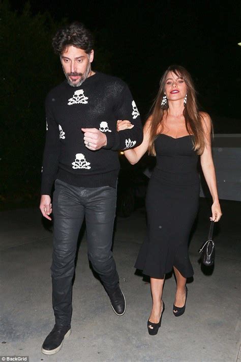 Sofia Vergara Shows Off Curvaceous Figure In Lbd With Joe Manganiello