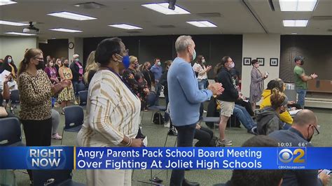Angry Parents Pack School Board Meeting Over Fighting At Joliet High