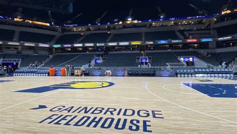 Pacers Practice At The Fieldhouse And May Have A Different Look In