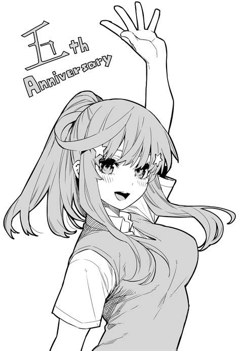 El Manga Gotoubun No Hanayome Celebra Su Quinto Aniversario Animecl