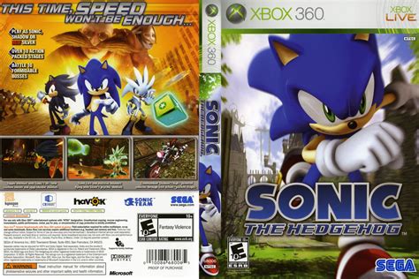 Games Covers Sonic The Hedgehog Xbox 360