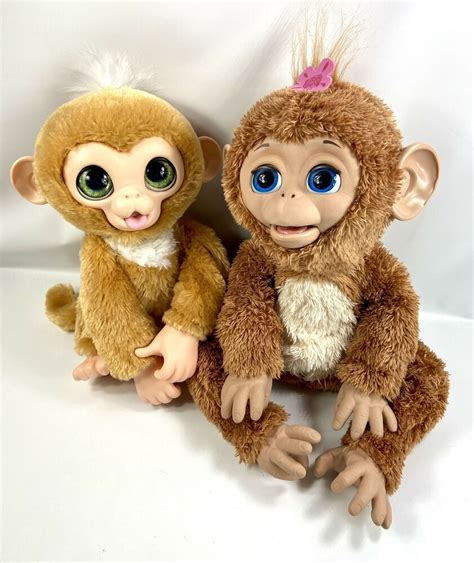 Furreal Friends Interactive Monkey Cuddles Giggly Chimp And