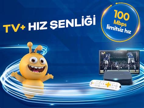 TV ve Turkcell Fiber 100 Mbps Hız Şenliği Kampanyası TURKCELL