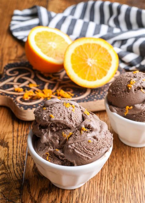 Chocolate Orange Ice Cream Barefeet In The Kitchen