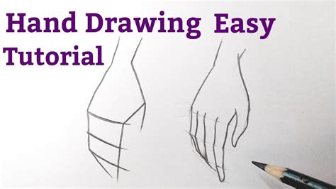 How To Draw Easy Hands Draw Spaces