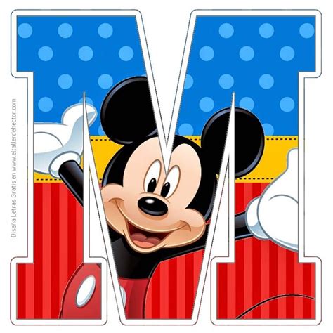 Alfabeto Mickey Png Mickey Alphabet Png Mickey Love Artofit
