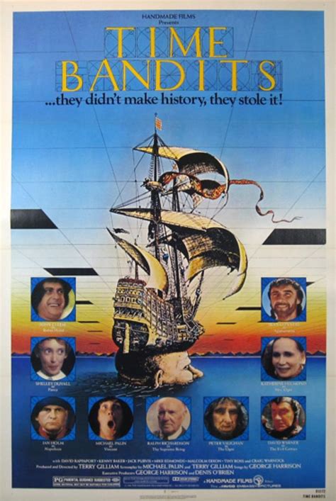 Time Bandits 1981 Terry Gilliam Movie Posters Original Movie