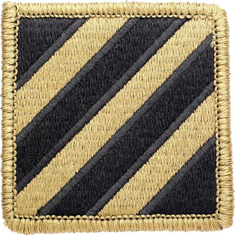 Army Patch Third Infantry Division Subdued Hook And Loop Ocp Ocp